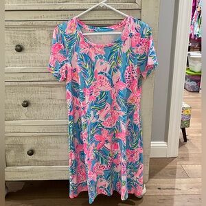 Lilly Pulitzer Cody T-shirt Dress- size Medium